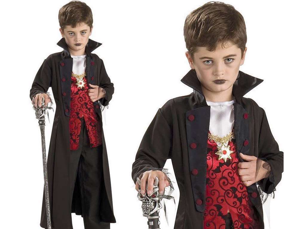 Royal vampyr kostume str 8-10 år