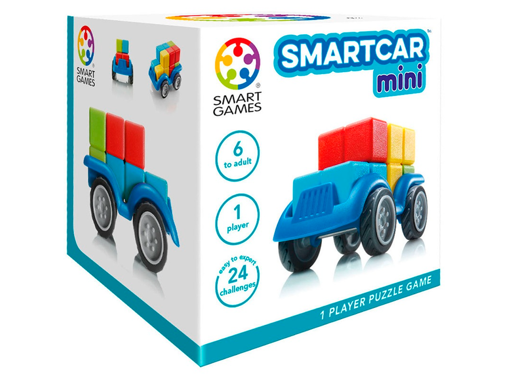 SmartGames: SmartCar Mini (Nordic) - brætspil fra Smart Games
