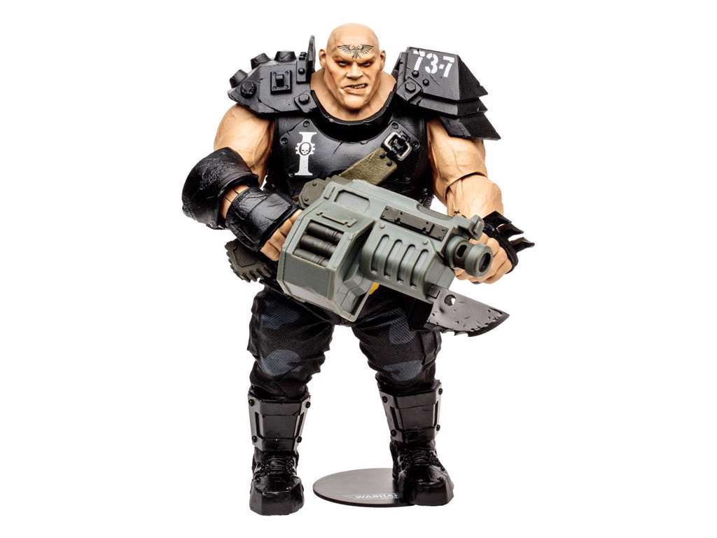 Warhammer 40k: Darktide Megafigs Ogryn actionfigur på 30 cm