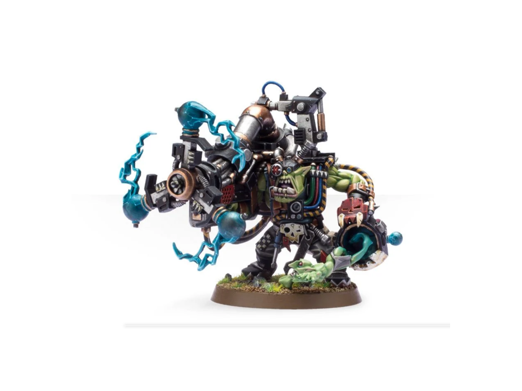 Orks: Big Mek with Shokk Attack Gun - Warhammer 40.000