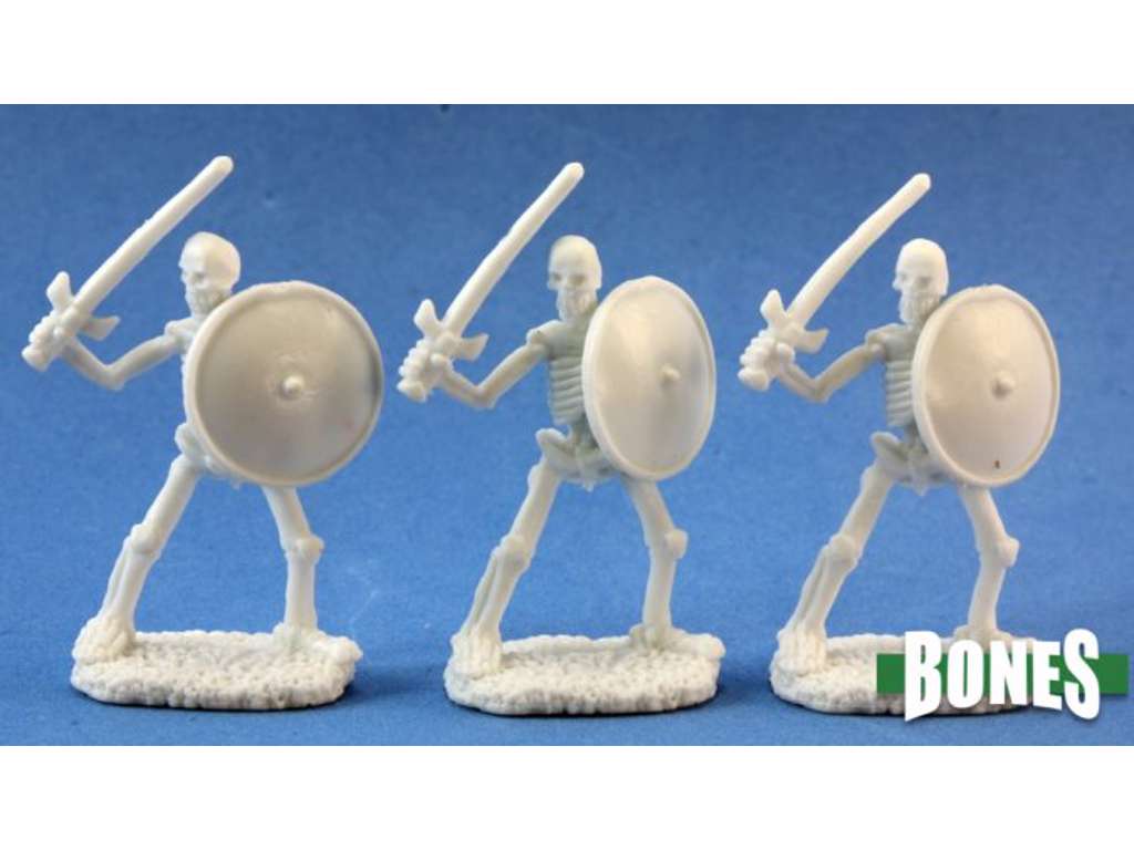 Skeletal Swordsman (3) figur fra Reaper