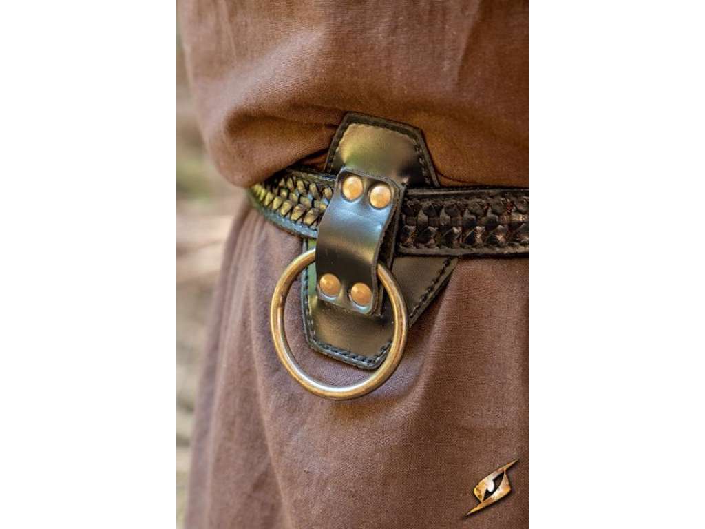 Ring Small - Faux Leather - Black