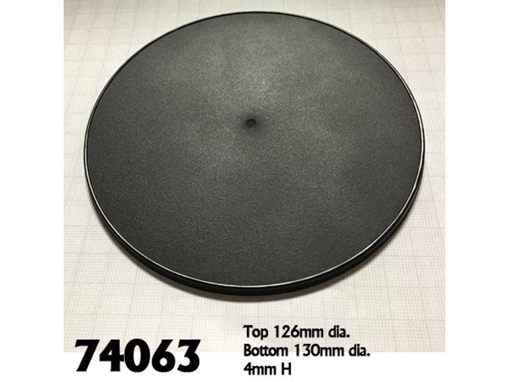 130mm Round Base
