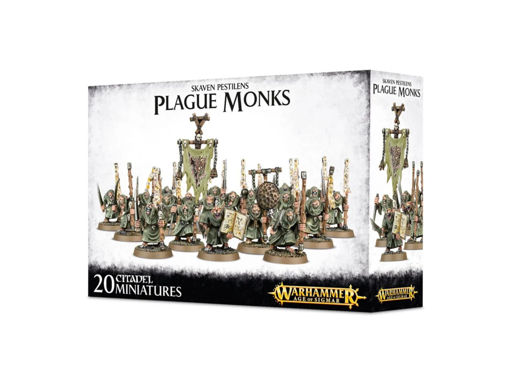 Skaven Pestilens Plague Monks - Warhammer