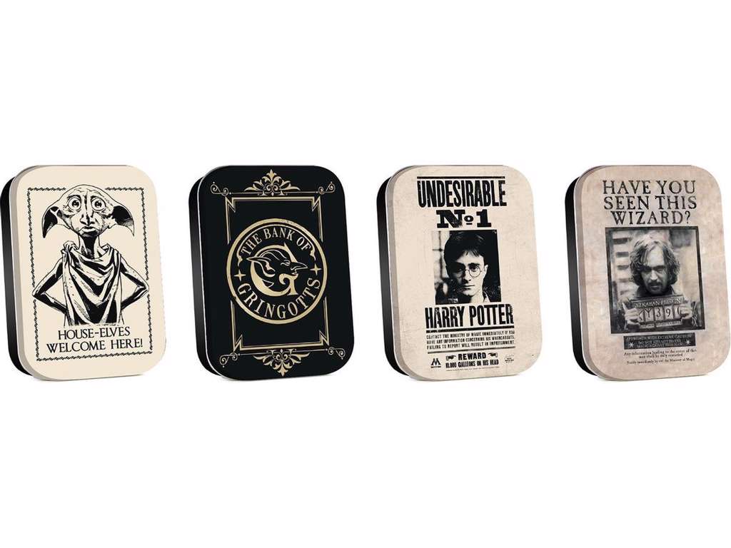 Harry Potter 4-pak mini tin æsker - Diagon Alley