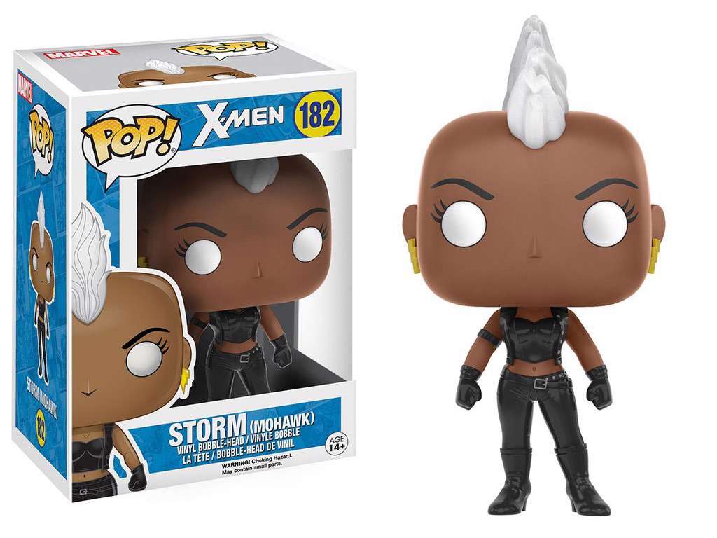 X-Men POP! vinyl Bobble-Head figur af Storm (Mohawk) på 9 cm