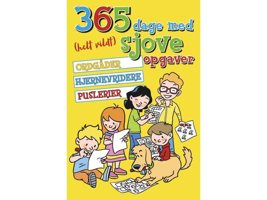 365 dage med helt vildt sjove opgaver - opgavebog
