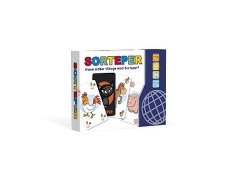 Sorteper 2-4 spiller - kortspil