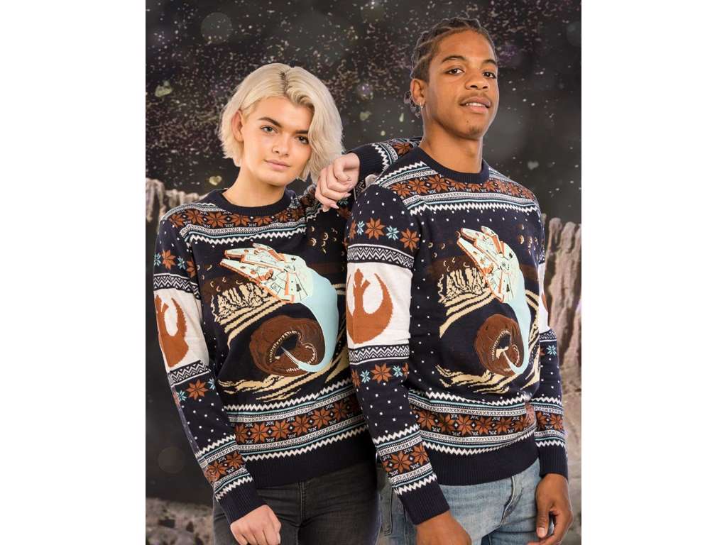 Star Wars Millennium Falcon julesweater str L