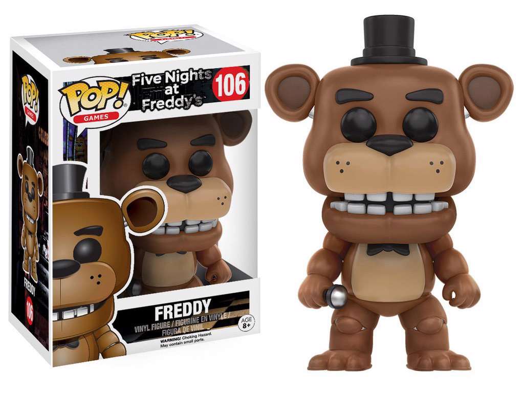 Five Nights at Freddy's POP! vinyl figur af Freddy på 9 cm