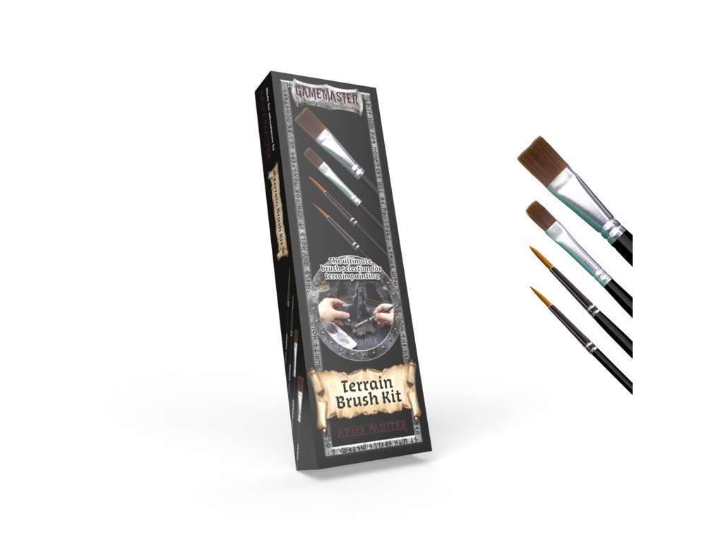 The Army Painter: Terrain Brush Kit - GM4006