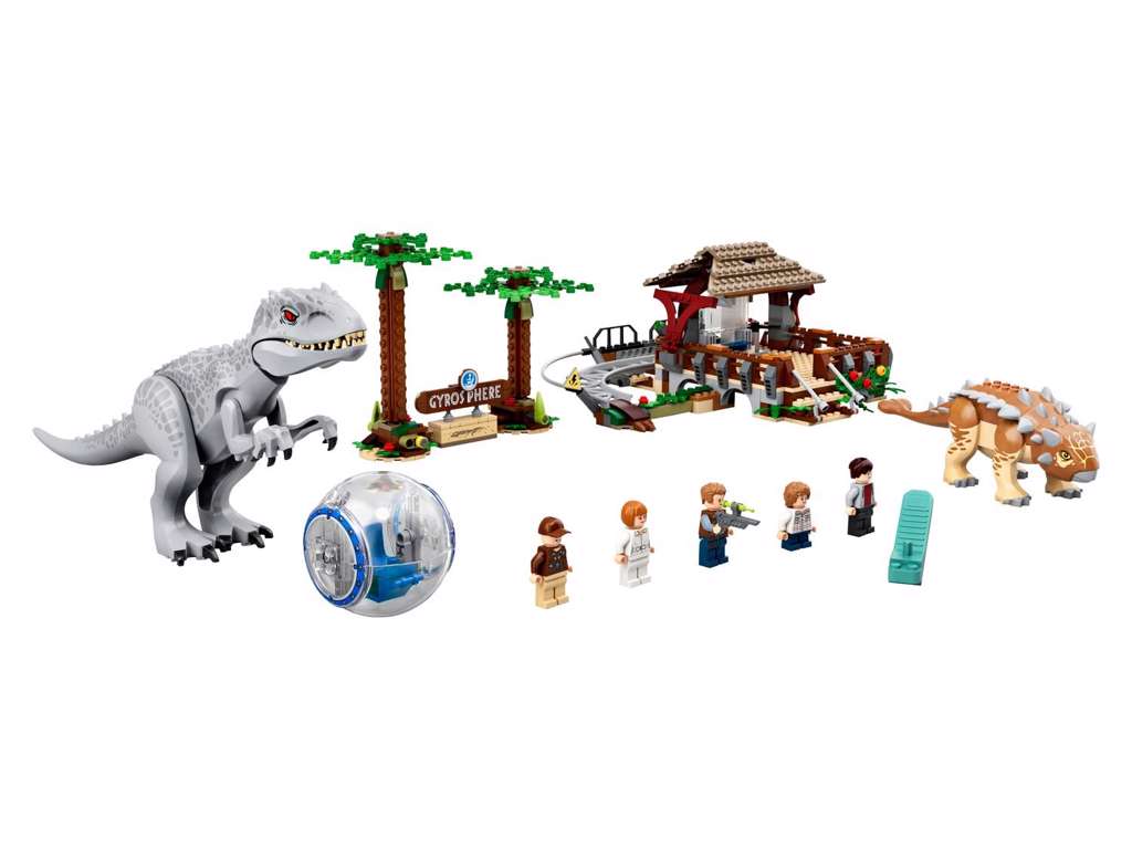 LEGO Jurassic World - Indominus rex mod ankylosaurus - 75941