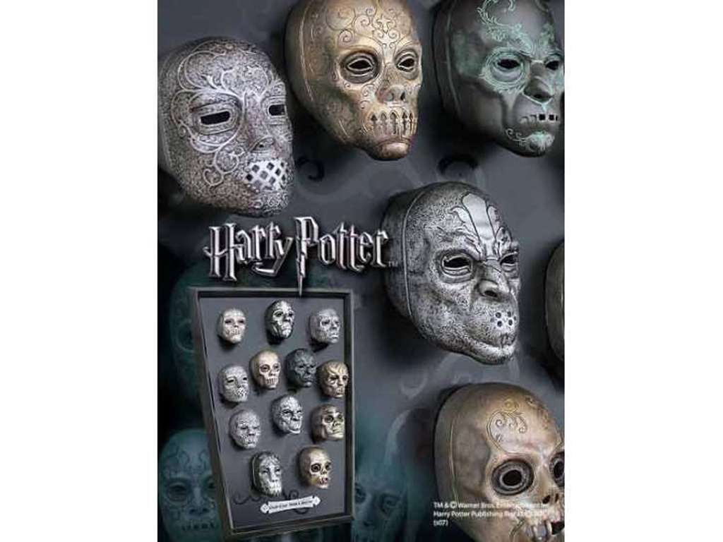 Harry Potter dødsgadist masker fra Noble Collection