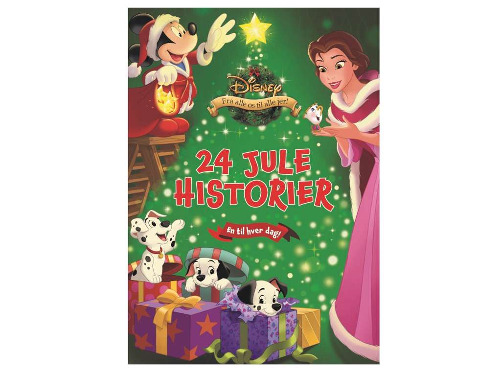Disney Julekalenderbog - 24 jule historier