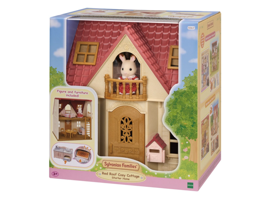 Sylvanian Families Red Roof Cosy Cottage Starter Home (ny version)