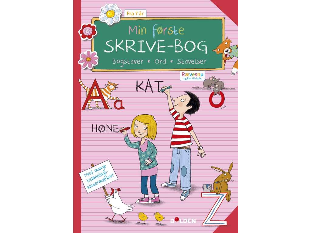 Rævesnu: Min første skrivebog - opgavebog