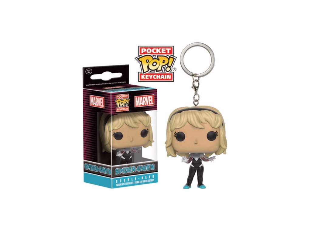 Marvel Comics Pocket POP! nøglering med Spider-Gwen på 4 cm