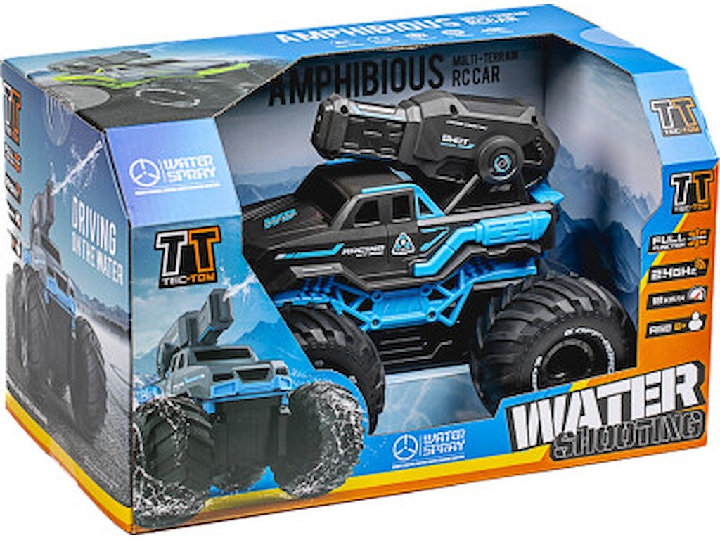 Water Shooting R/C Car 2,4GHz, 7,4V