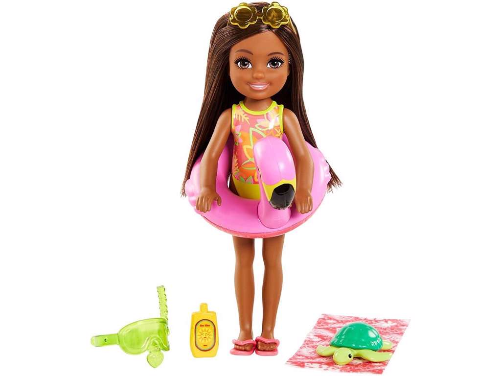 Barbie The Lost Birthday Chelsea and Pet - flamingo