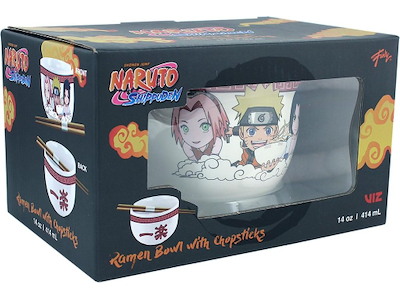 Naruto Shippuden Ramen Bowl with Chopsticks Team Seven 414 ml
