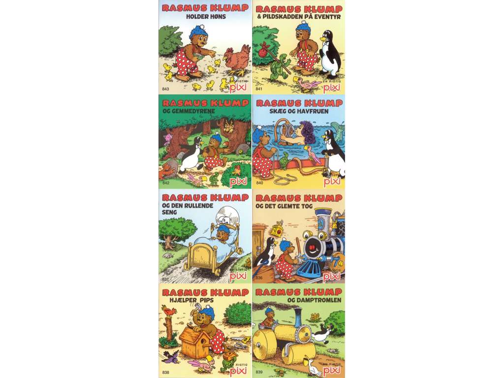 Rasmus Klump pixi bog