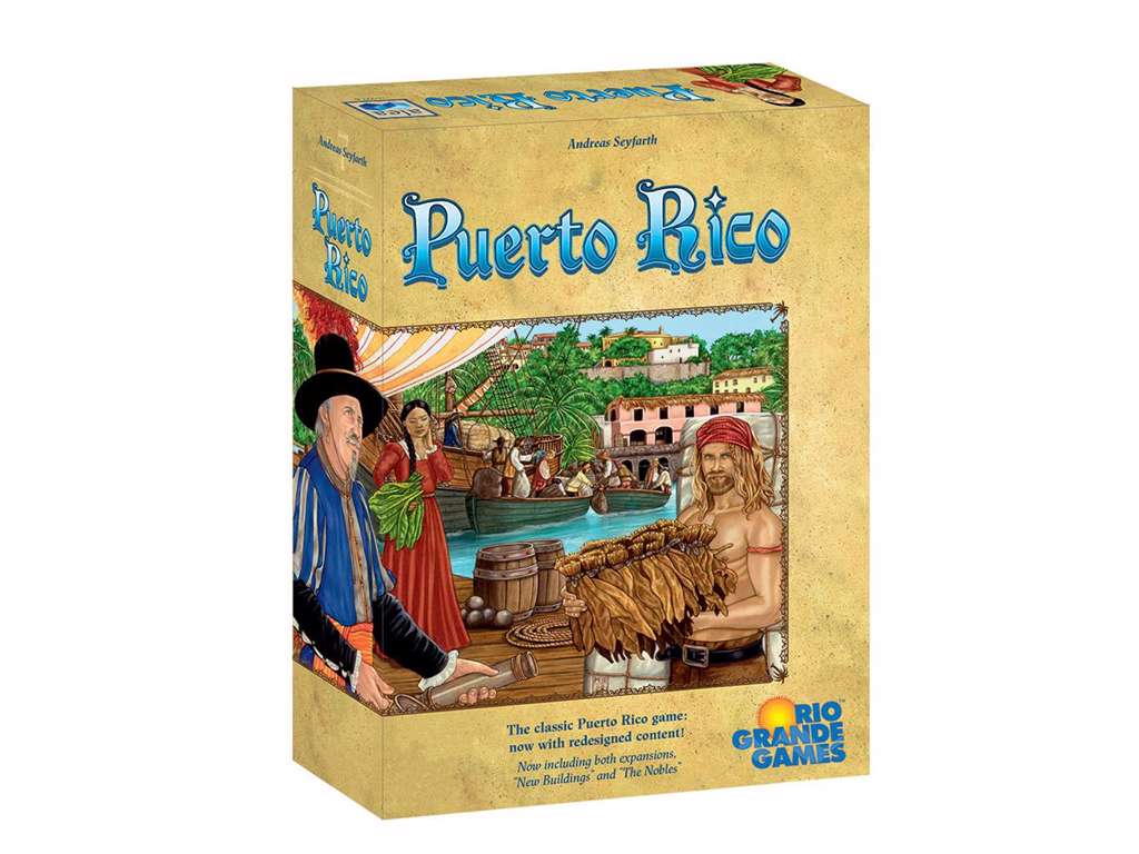 Puerto Rico Deluxe (EN) - brætspil fra Pegasus