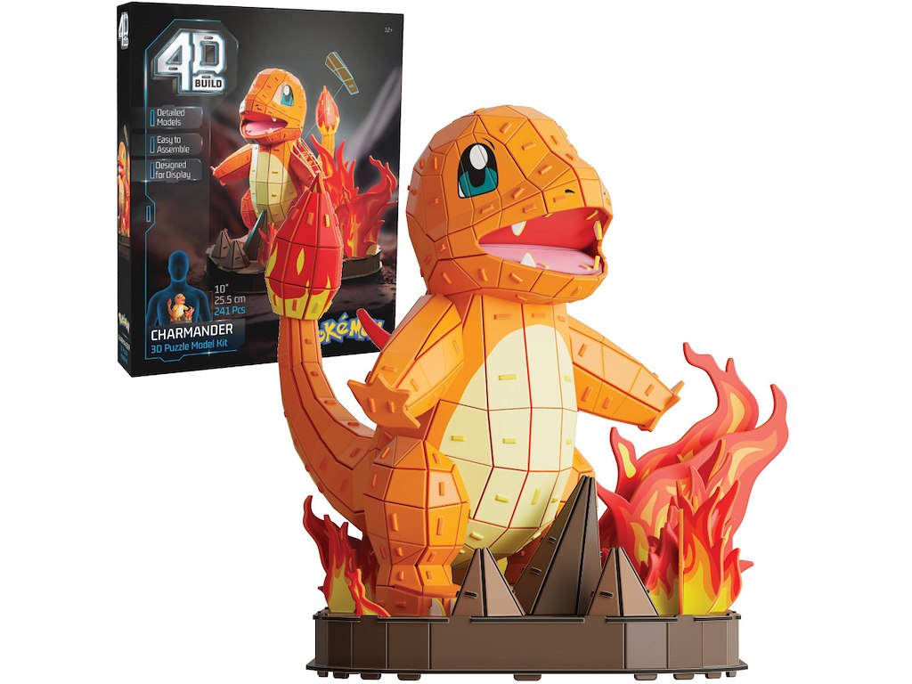 4D Puzzles Pokémon Charmander 30 cm