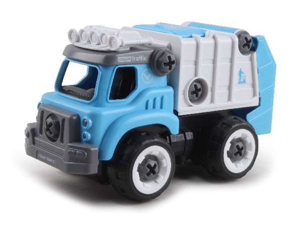 Fjernstyret skraldebil med lyd