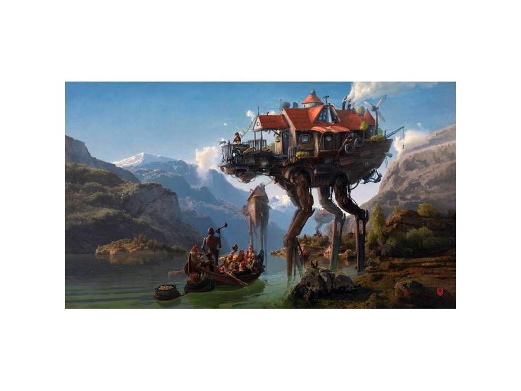 Magic the Gathering playmat - Kraken Wargames: Ancient Walker