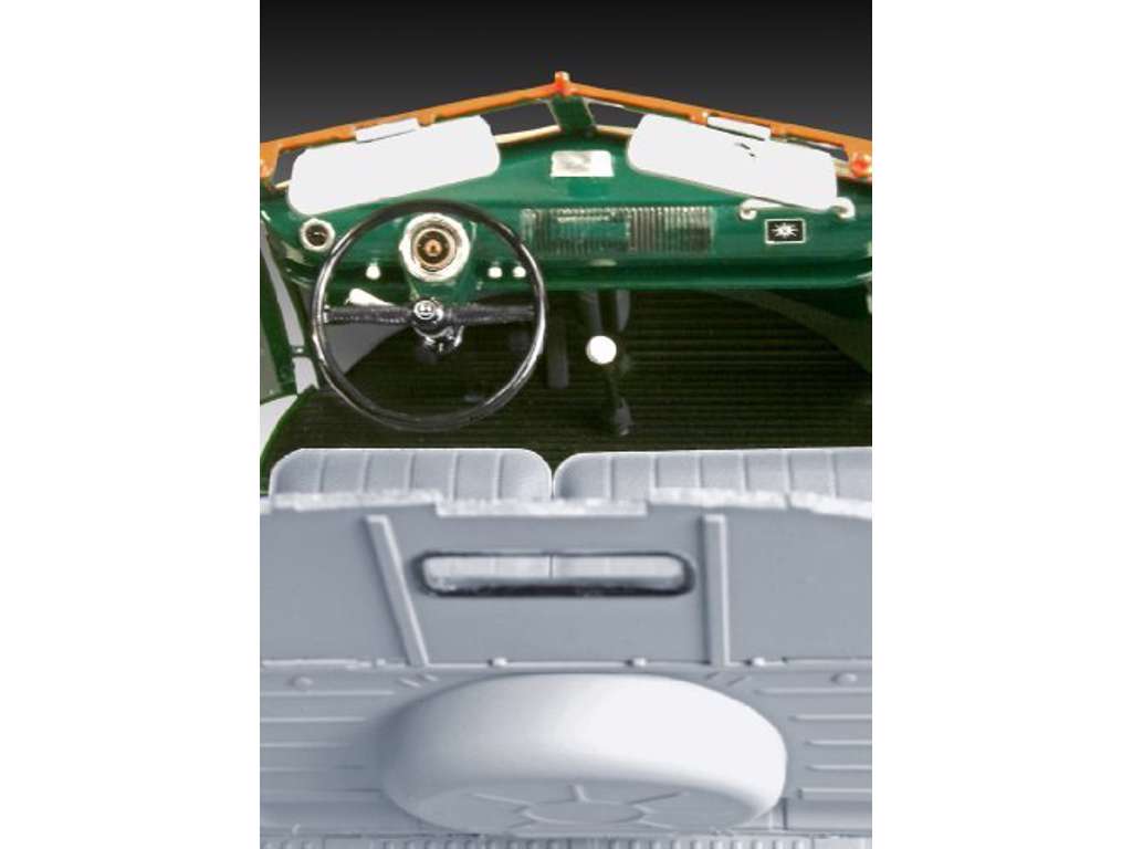 VW T1 Kastenwagen/panel van 1:24 model kit fra Revell
