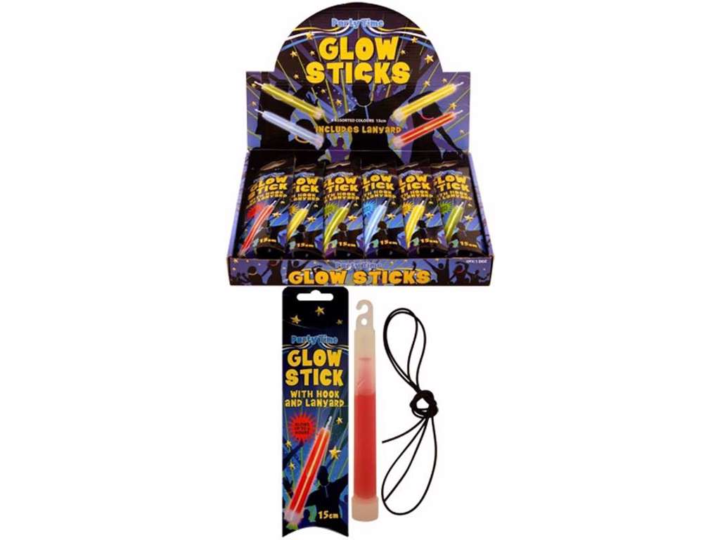 Glowstick med nøglesnor