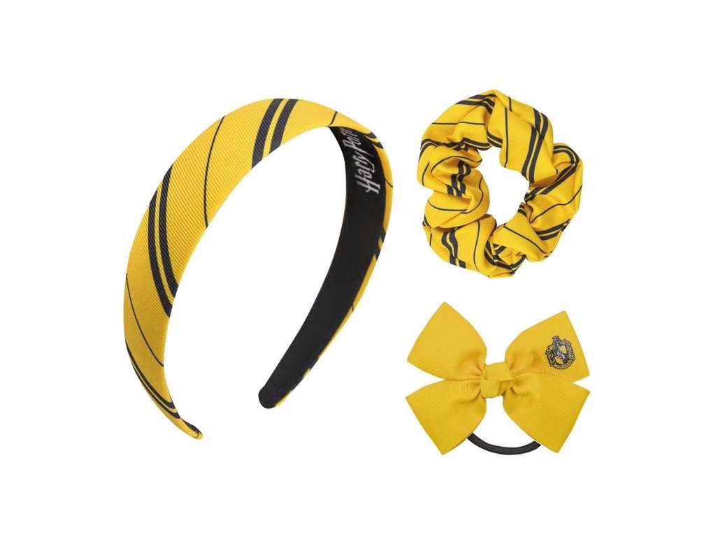 Hårbøjle med spænde Hufflepuff Harry potter fra Cinereplicas