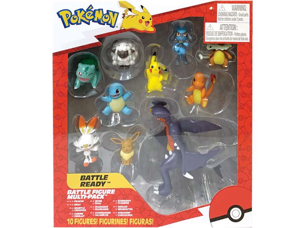 Pokémon Battle Figure Multi Pack 10-pak