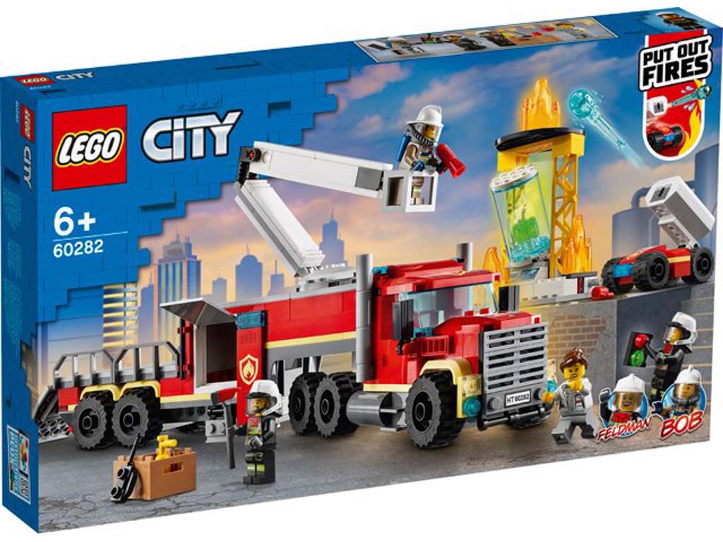 LEGO City Fire - Brandvæsnets kommandoenhed - 60282