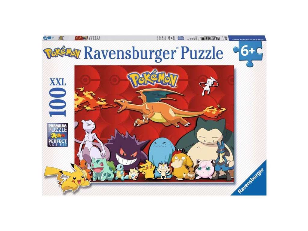 Min Yndlings Pokémon puslespil på 100 brikker fra Ravensburger