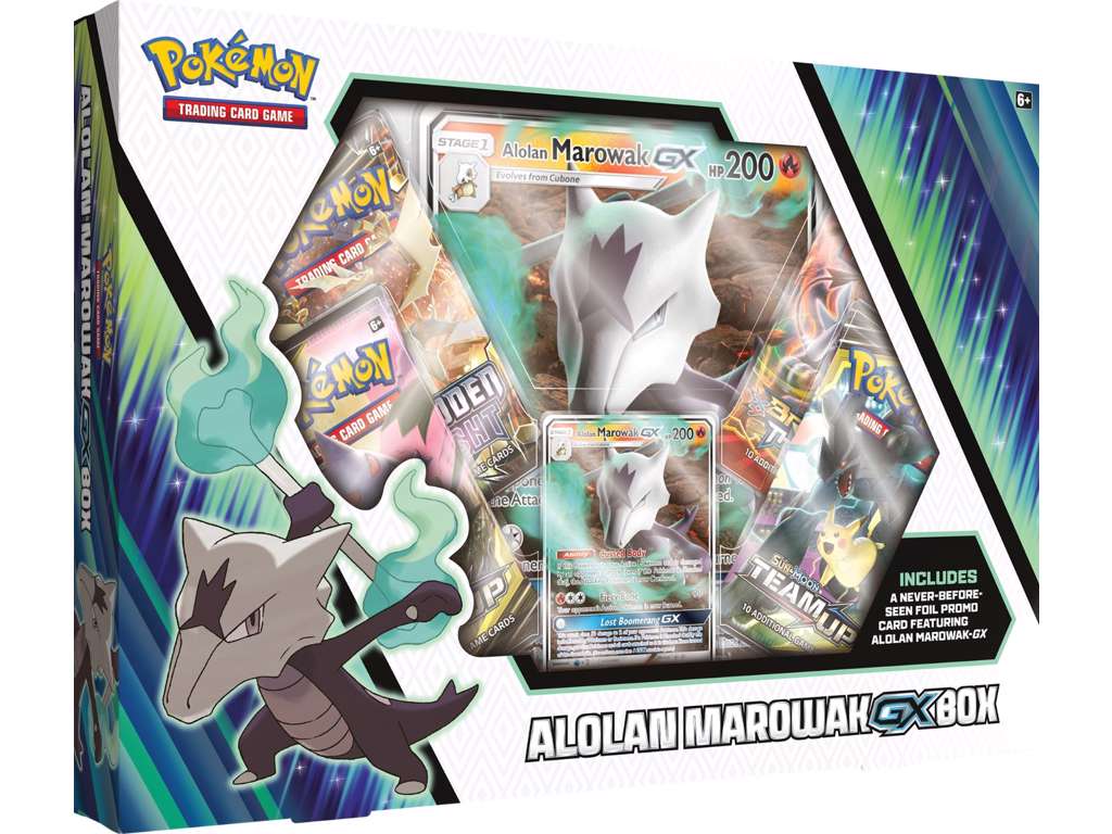 Pokémon Aloan Marowak GX booster box