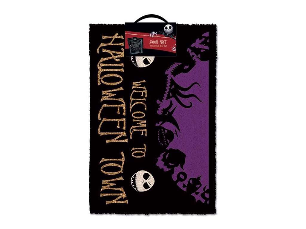 Nightmare Before Christmas dørmåtte Halloween Town 40 x 60 cm