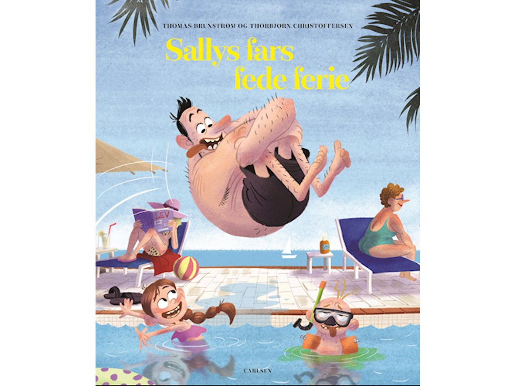 Sallys fars fede ferie - Bog