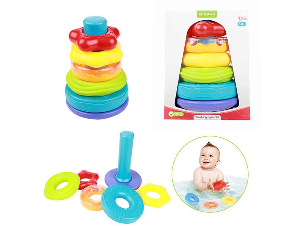 LITTLE STARS tårn med rangle