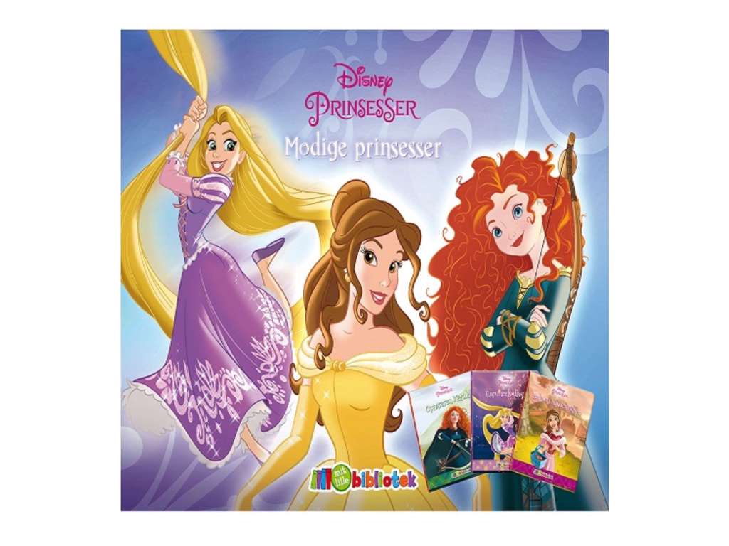 Disney Prinsesser - Mit Mini Bibliotek - børnebog