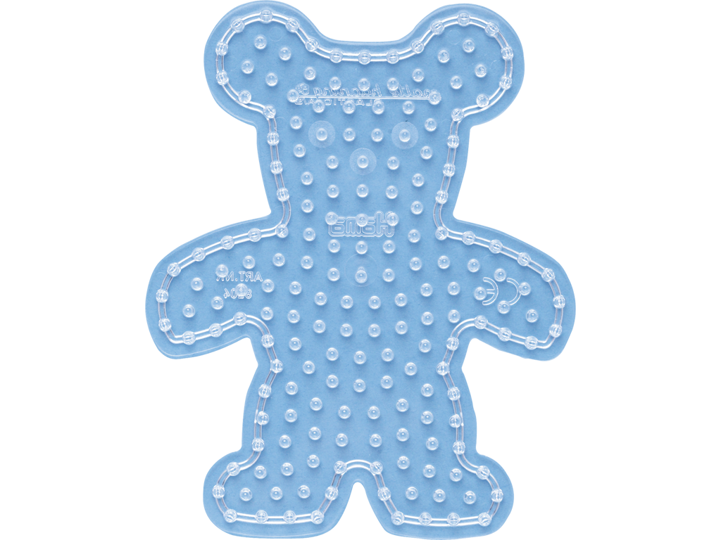 Hama Maxi Perler Stiftplade Bamse - 8204