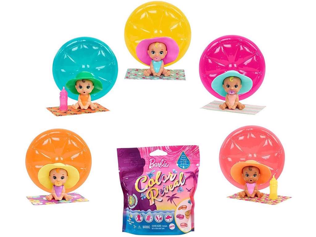 Barbie Color Reveal Sand & Sun Babies