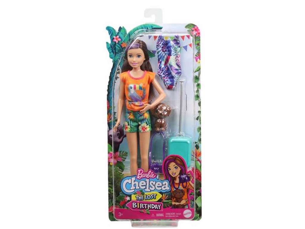 Barbie and Chelsea The Lost Birthday Sisters - brunt hår