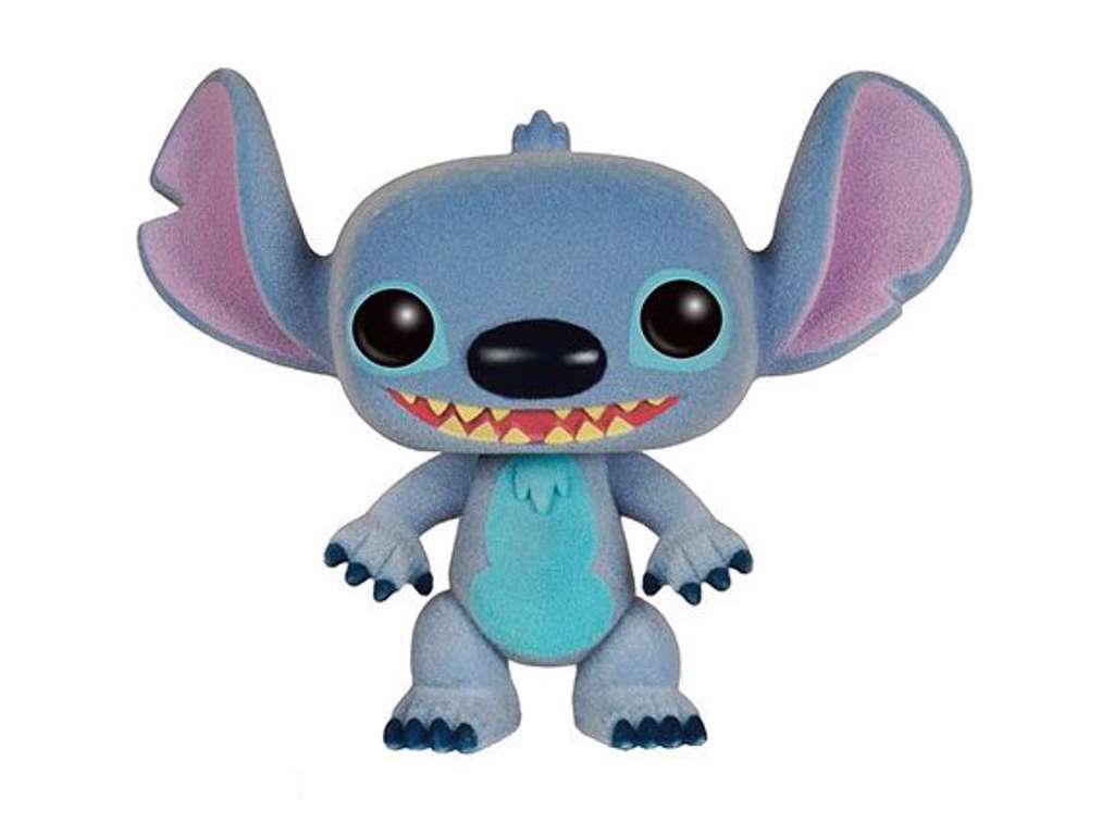 Lilo & Stitch POP! vinyl figur af Stitch Flocked på 9 cm