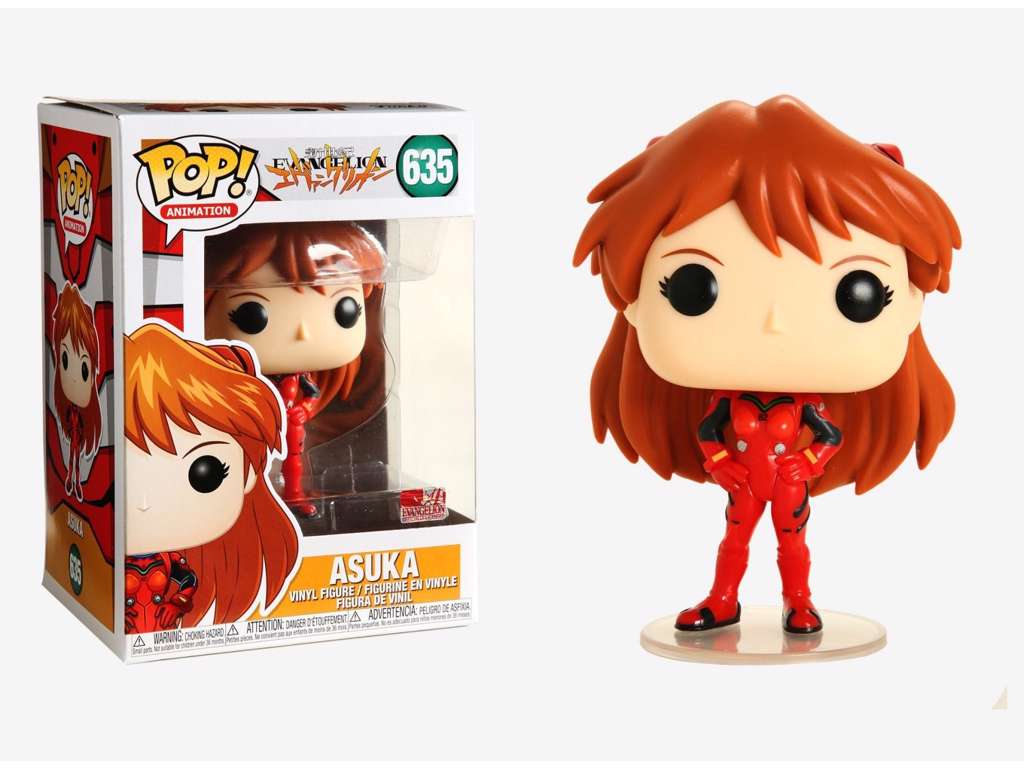 Evangelion POP! vinyl figur af Asuka Langly Soryu på 9 cm