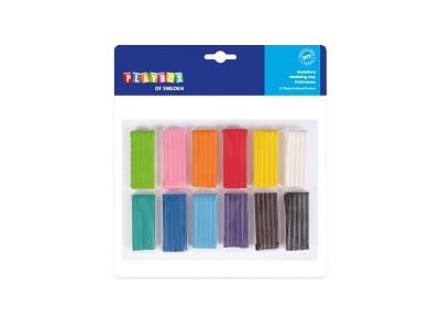 Modellervoks, 12 farver +5år