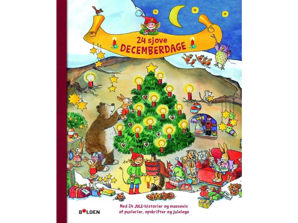 24 sjove decemberdage - bog