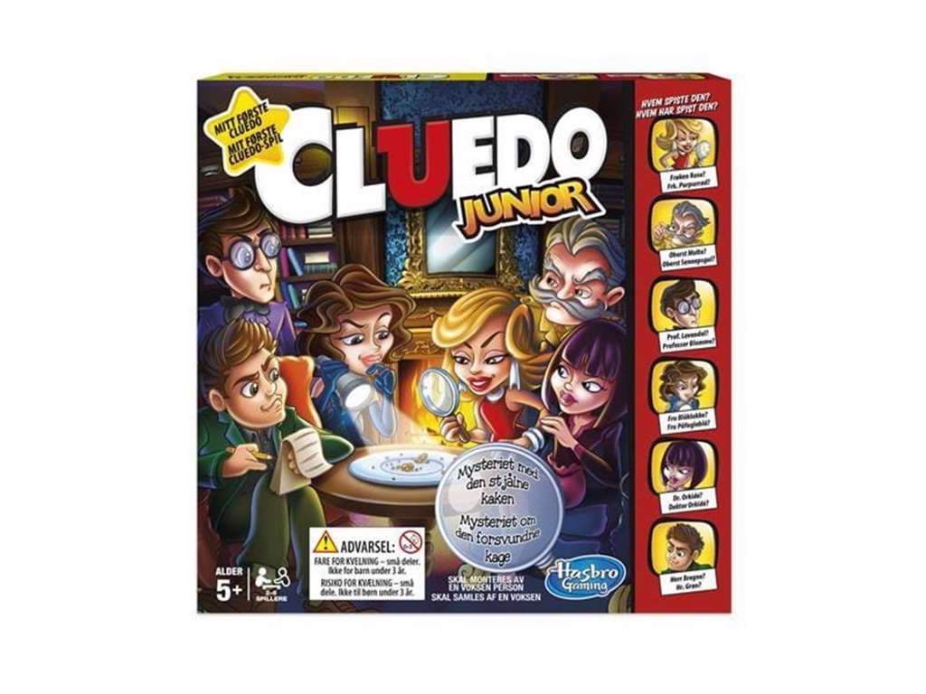 Mit Første Cluedo Junior - brætspil