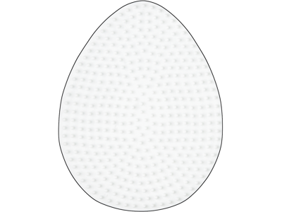 Hama midi perleplade med påskeæg - 260