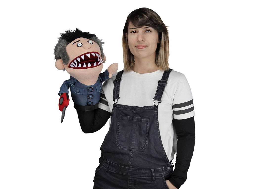 Ash vs Evil Dead hånddukke med Possessed  Ashy Slashy på 38 cm